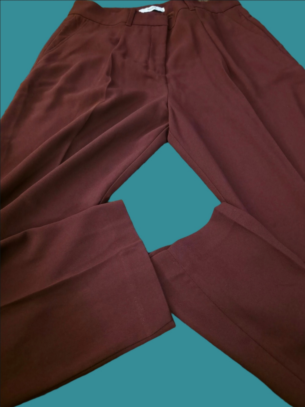 4/$67 Deal! Ricki's Burgundy Polyester Pants